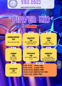 “Power Kid” VBS 2025